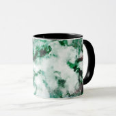 Gemarmorte Quarz-Beschaffenheit Tasse (VorderseiteRechts)