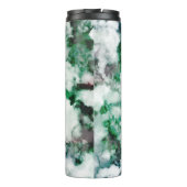 Gemarmorte Quarz-Beschaffenheit Thermosbecher (Rückseite)