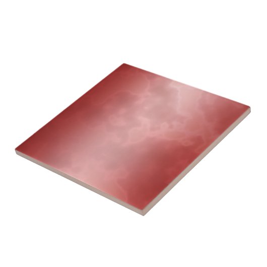 Gemarmorte rote Keramik-Fliese Fliese (Seite)