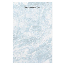 Gemarmorter abstrakter Entwurf | blau und weiß