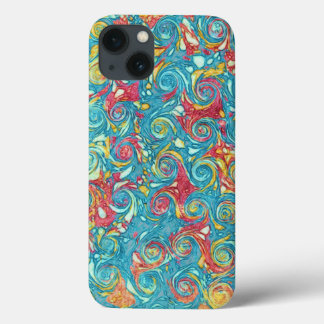 Gemarmorter Wirbel Case-Mate iPhone Hülle
