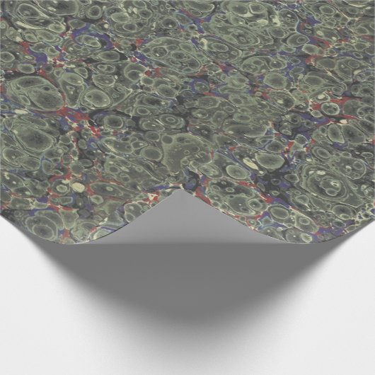 Gemarmortes Papier-Geschenk Geschenkpapier (Ecke)