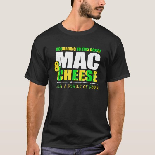 Gemäß diesem Kasten MacCheese T Shirt (Vorderseite)