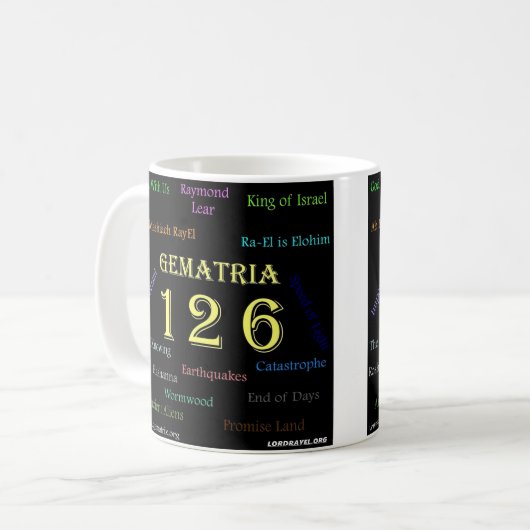 GEMATRIA 126 TASSE (Vorderseite Links)