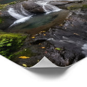 Gembleng Wasserfall Bali Dschungel Wandkunst Poste Poster (Ecke)
