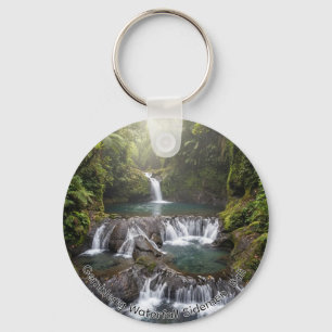 Gembleng Wasserfall Sidemen Bali Natur Schlüsselan Schlüsselanhänger