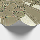 Gemeichter Erntedank Türkei - Geschenkpapier (Ecke)