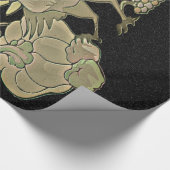 Gemeichter Erntedank Türkei - Geschenkpapier (Ecke)