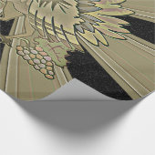 Gemeichter Erntedank Türkei - Geschenkpapier (Ecke)