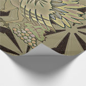 Gemeichter Erntedank Türkei - Geschenkpapier (Ecke)