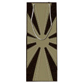 Gemeichter Erntedank Türkei - Geschenktüte Für Weinflaschen (Rückseite)