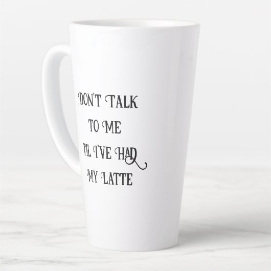 Gemein Chihuahua | Funny Dogs Milchtasse (Linke Ecke)