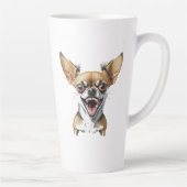 Gemein Chihuahua | Funny Dogs Milchtasse (Rechts)