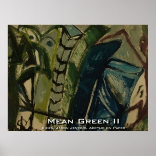 GEMEIN GREEN II POSTER (Vorne)