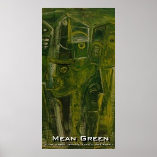 GEMEIN GREEN POSTER (Vorne)
