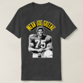 Gemein Joe Greene Retro Fan Design T-Shirt (Design vorne)