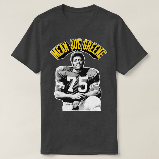 Gemein Joe Greene Retro Fan Design T-Shirt (Design vorne)