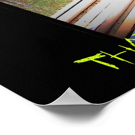 Gemein Kitty sagt, dass der Hund runter geht Poster (Ecke)