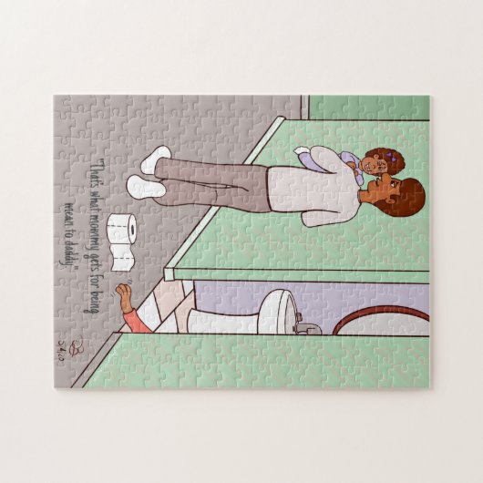 Gemein Mommy Puzzle (Horizontal)