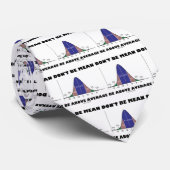 Gemein nicht über dem Durchschnitt liegen (Spaß St Krawatte (Gerollt)