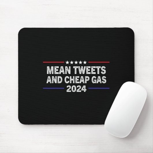 Gemein Tweete billiges Gas 2024 Mousepad (Mit Mouse)
