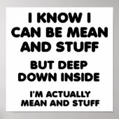 Gemein und Stuff Funny Poster (Vorne)