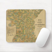 Gemeinde des OstBaton Rouge, Louisiana-Karte Mousepad (Mit Mouse)