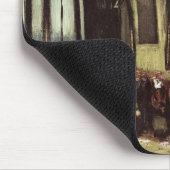 Gemeinde in der Kirche, Nuenen von Vincent van Gog Mousepad (Ecke)