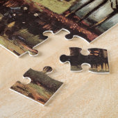 Gemeinde in der Kirche, Nuenen von Vincent van Gog Puzzle (Seite)