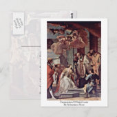Gemeinde Saint Lucia von Sebastiano Ricci Postkarte (Vorne/Hinten)