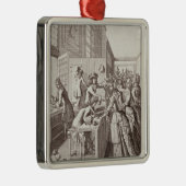Gemeindeabgabe, 1709 silbernes ornament (Rechts)