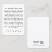 Gemeindeausweis Novena Visitenkarte (Vorne/Hinten)