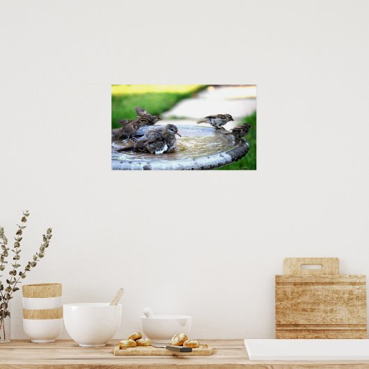 Gemeindebad Poster (Küche)