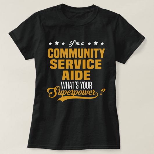 Gemeindedienstanzeige T-Shirt (Design vorne)