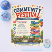 Gemeindefest-Flugblatt Flyer (Einzeln)