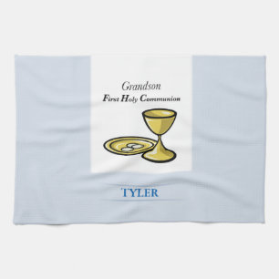 Gemeindegremium und Blut-Enkel Geschirrtuch