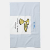 Gemeindegremium und Blut-Enkel Geschirrtuch (Vertikal)