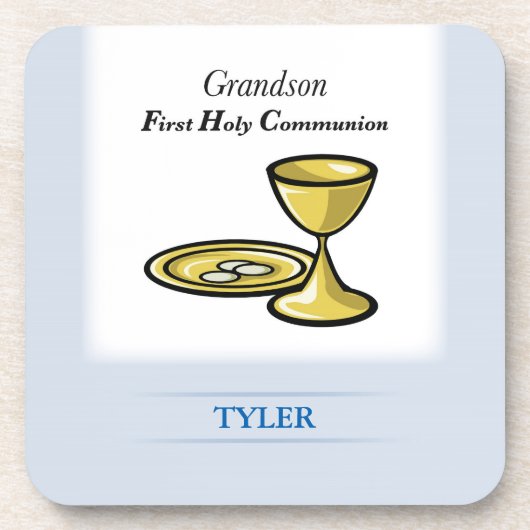 Gemeindegremium und Blut-Enkel Getränkeuntersetzer (Vorderseite)