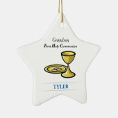 Gemeindegremium und Blut-Enkel Keramik Ornament (Rechts)