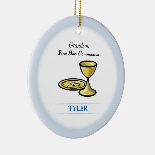 Gemeindegremium und Blut-Enkel Keramik Ornament (Rechts)