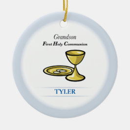 Gemeindegremium und Blut-Enkel Keramik Ornament