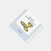 Gemeindegremium und Blut-Enkel Serviette (Ecke)