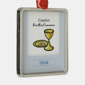 Gemeindegremium und Blut-Enkel Silbernes Ornament (Rechts)