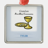 Gemeindegremium und Blut-Enkel Silbernes Ornament (Vorne)