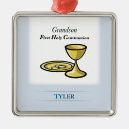 Gemeindegremium und Blut-Enkel Silbernes Ornament