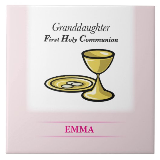 Gemeindegremium und Blutfantochter Fliese (Vorderseite)