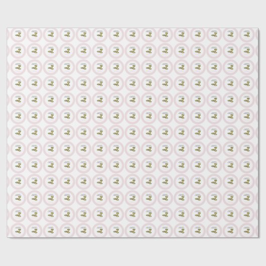 Gemeindegremium und Blutfantochter Geschenkpapier (Flach)