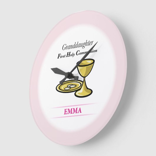 Gemeindegremium und Blutfantochter Große Wanduhr (Winkel)