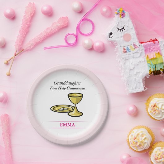 Gemeindegremium und Blutfantochter Pappteller (Party)