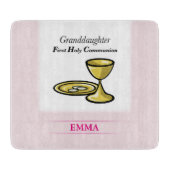 Gemeindegremium und Blutfantochter Schneidebrett (Vorderseite)